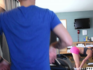 Sofie Marie Meets Guy In The Gym And Works Out His Cock
