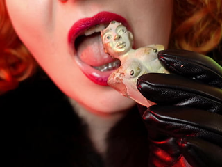 Giantess Vore Fetish Video - Eating Chocolate Man