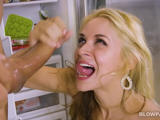 Blowpass - Top 5 Sarah Vandella Scenes - One Of The Hottest Big Titteid Blondes Sucking Dick